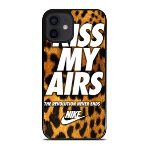 NIKE KISS MY AIRS LEOPARD iPhone 12 Mini Case Cover NIKE KISS MY AIRS LEOPARD iPhone 12 Mini Case Cover