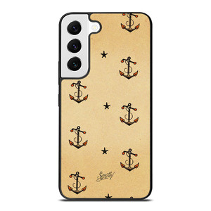 SAILOR JERRY ANCHOR PATTERN Samsung Galaxy Case Cover SAILOR JERRY ANCHOR PATTERN Samsung Galaxy Case Cover