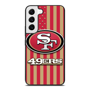 SAN FRANCISCO 49ERS AMERICAN FLAG Samsung Galaxy Case Cover