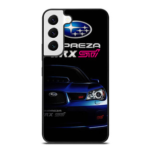 SUBARU IMPREZA WRX STI BLUE CAR Samsung Galaxy Case Cover