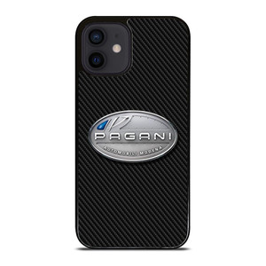 PAGANI AUTOMOBILI CARBON LOGO iPhone 12 Mini Case Cover