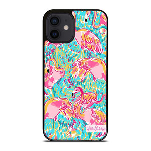 PATTERN LILLY PULITZER FLAMINGO iPhone 12 Mini Case Cover