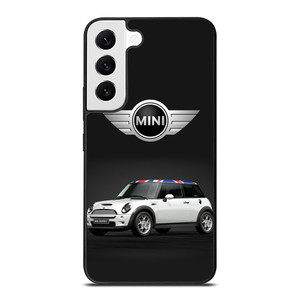 UNION JACK BLUE MINI COPER CAR Samsung Galaxy Case Cover