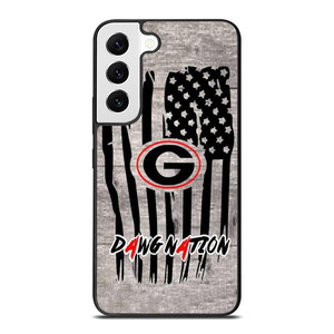 UNIVERSITY OF GEORGIA BULLDOGSWOODEN LOGO Samsung Galaxy Case Cover