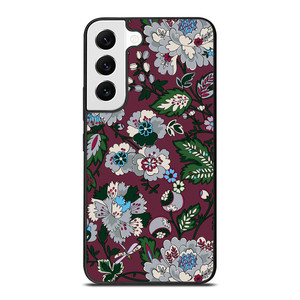VERA BRADLEY BORDEAUX BLOOMS Samsung Galaxy Case Cover VERA BRADLEY BORDEAUX BLOOMS Samsung Galaxy Case Cover