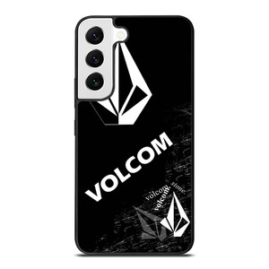 VOLCOM BLACK LOGO Samsung Galaxy Case Cover VOLCOM BLACK LOGO Samsung Galaxy Case Cover