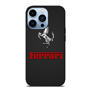 FERRARI HORSE CARBON LOGO iPhone 13 Pro Max Case Cover FERRARI HORSE CARBON LOGO iPhone 13 Pro Max Case Cover