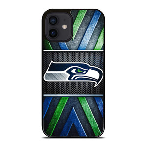 SEATTLE SEAHAWKS METAL LOGO iPhone 12 Mini Case Cover SEATTLE SEAHAWKS METAL LOGO iPhone 12 Mini Case Cover
