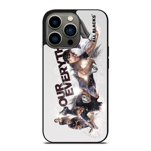 ALL BLACKS NEW ZEALAND RUGBY TEAM iPhone 13 Pro Case Cover