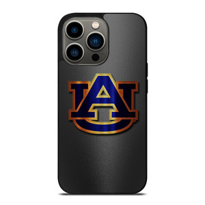 AUBURN TIGERS FOOTBALL LOGO METAL iPhone 13 Pro Case Cover