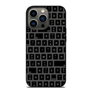 BLACK KEYBOARD PATTERN iPhone 13 Pro Case Cover