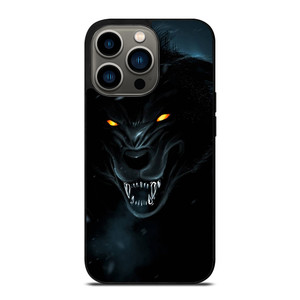 BLACK WILD WOLF iPhone 13 Pro Case Cover