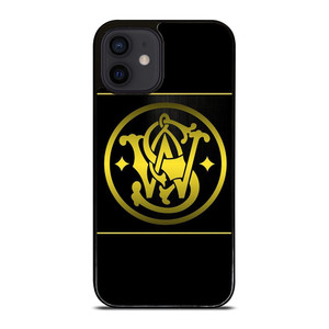 SMITH AND WESSON PISTOLS LOGO iPhone 12 Mini Case Cover SMITH AND WESSON PISTOLS LOGO iPhone 12 Mini Case Cover