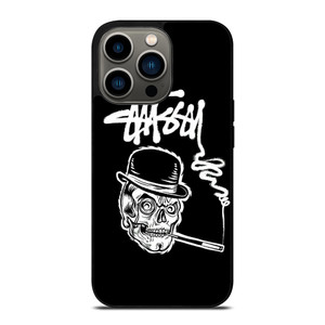 STUSSY SKULL LOGO iPhone 13 Pro Case Cover