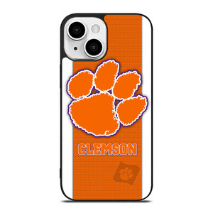 CLEMSON TIGERS NFL SYMBOL iPhone 13 Mini Case Cover CLEMSON TIGERS NFL SYMBOL iPhone 13 Mini Case Cover