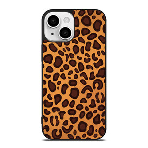 LEAPARD BROWN PATTERN iPhone 13 Mini Case Cover LEAPARD BROWN PATTERN iPhone 13 Mini Case Cover