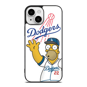 LOS ANGELES DODGERS THE SIMPSONS iPhone 13 Mini Case Cover
