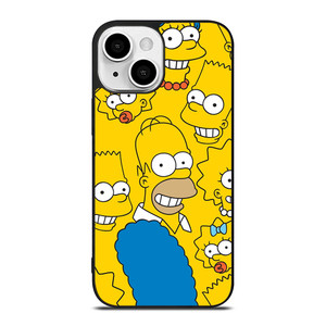 THE SIMPSONS CARTOON COLLAGE iPhone 13 Mini Case Cover