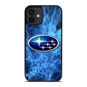 SUBARU BLUE FIRE LOGO iPhone 12 Mini Case Cover SUBARU BLUE FIRE LOGO iPhone 12 Mini Case Cover