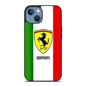 FERRARI ITALI FLAG LOGO iPhone 13 Case Cover