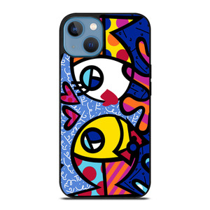 ROMERO BRITTO FISH LOVE iPhone 13 Case Cover