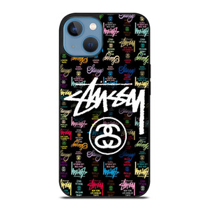 STUSSY COLLAGE LOGO iPhone 13 Case Cover
