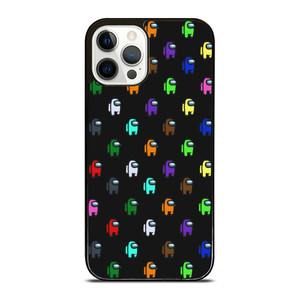 AMONG US GAME PATTERN iPhone 12 Pro Case Cover
