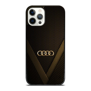 AUDI GOLD LOGO iPhone 12 Pro Case Cover