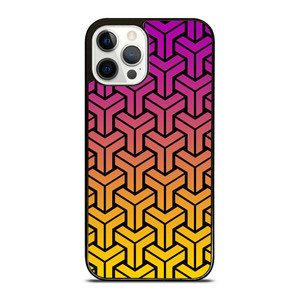 BLACK MAMBA YELLOW PURPLE PATTERN iPhone 12 Pro Case Cover