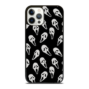 GHOST FACE PATTERN iPhone 12 Pro Case Cover