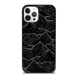 HAND DRAWING DARK MOUNTAIN iPhone 12 Pro Case Cover