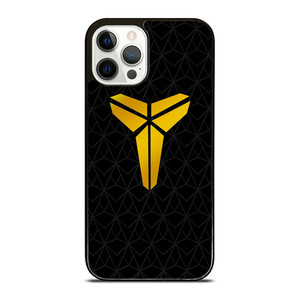 KOBE BRYANT GOLD GEOMETRIC PATTERN iPhone 12 Pro Case Cover