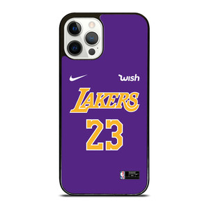 LA LAKERS LEBRON JAMES JERSEY iPhone 12 Pro Case Cover