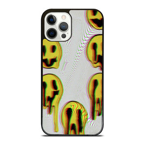MELTED SMILEY FACE iPhone 12 Pro Case Cover MELTED SMILEY FACE iPhone 12 Pro Case Cover
