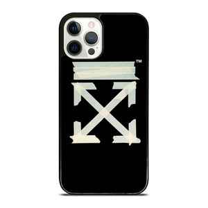 OFF WHITE TAPE LOGO iPhone 12 Pro Case Cover OFF WHITE TAPE LOGO iPhone 12 Pro Case Cover