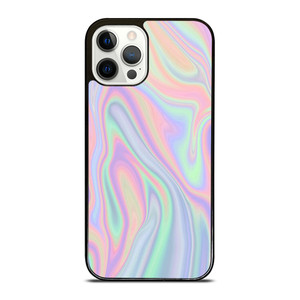 PASTEL COLOR ABSTRACT LIQUID iPhone 12 Pro Case Cover
