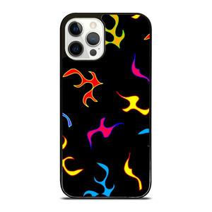 PLAYFUL FIRE PATTERN iPhone 12 Pro Case Cover