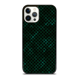 STYLISH HEXAGONAL GREEN PATTERN iPhone 12 Pro Case Cover