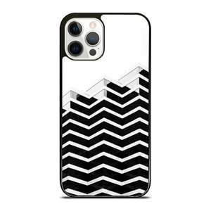ZIG ZAG HALF PATTERN iPhone 12 Pro Case Cover