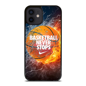 BASKETBALL NEVER STOPS 3 iPhone 12 Mini Case Cover BASKETBALL NEVER STOPS 3 iPhone 12 Mini Case Cover