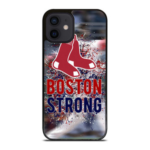 BOSTON RED SOX STRONG ART iPhone 12 Mini Case Cover