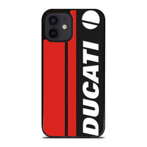DUCATI MOTOR VERTICAL LOGO iPhone 12 Mini Case Cover