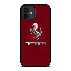 FERRARI LOGO RED iPhone 12 Mini Case Cover