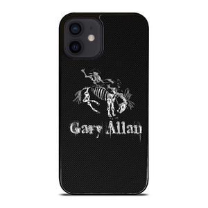 GARY ALLAN LOGO CARBON iPhone 12 Mini Case Cover