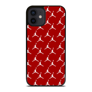 MICHAEL JORDAN SYMBOL RED PATTERN iPhone 12 Mini Case Cover