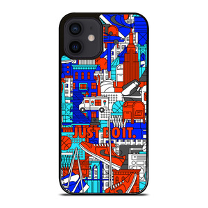 NIKE JUST DO IT ART COLLAGE iPhone 12 Mini Case Cover NIKE JUST DO IT ART COLLAGE iPhone 12 Mini Case Cover
