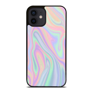 PASTEL COLOR ABSTRACT LIQUID iPhone 12 Mini Case Cover