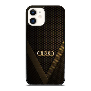 AUDI GOLD LOGO iPhone 12 Case Cover