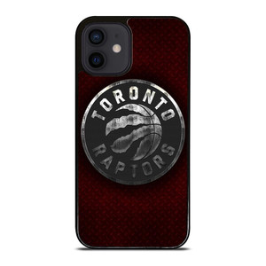 TORONTO RAPTORS RED METAL iPhone 12 Mini Case Cover