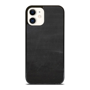 CHALK BLACK BOARD TEXTURES iPhone 12 Case Cover